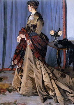  adam tableaux - Madame Gaudibert Claude Monet